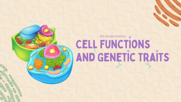 TEKS 8.13A-C - Cell Functions and Genetic Traits